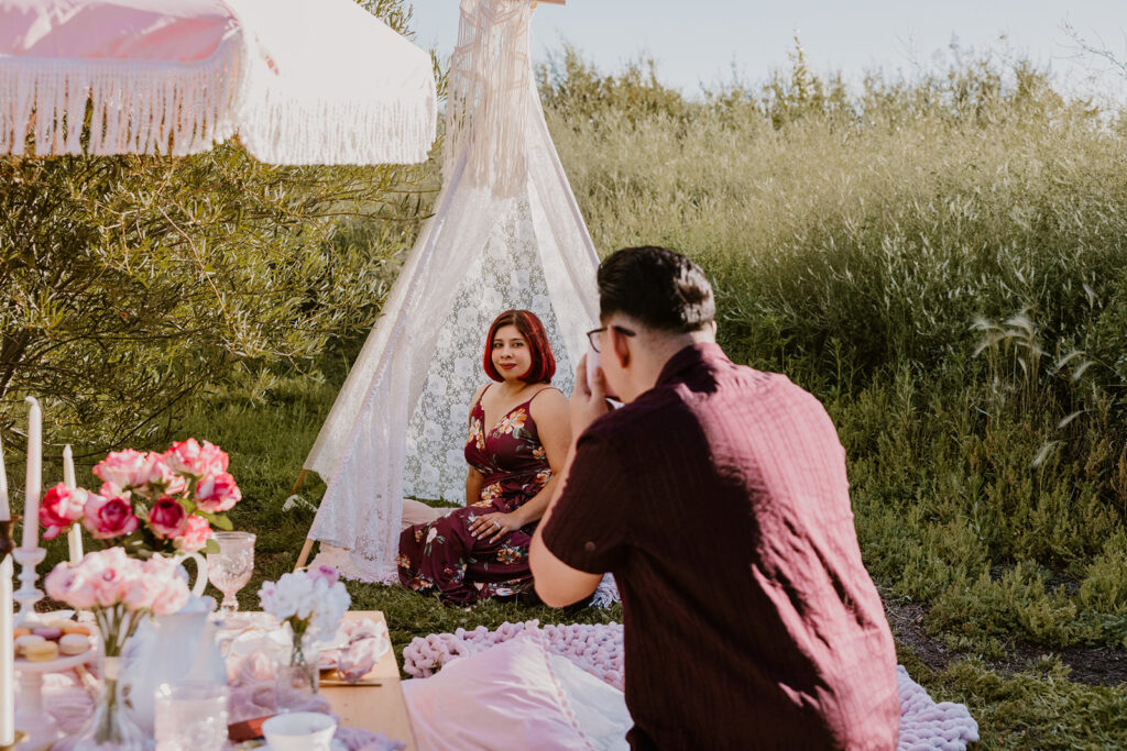 Big Bear Lake engagement photographer